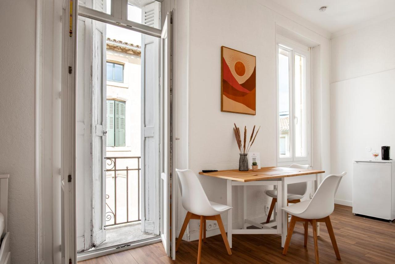 Montsejour - Studio Climatise Entre Gare & Cite Carcassonne Exterior foto
